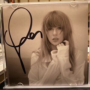 The Tortured Poets Department CD The Manuscript with Hand Signed Photo